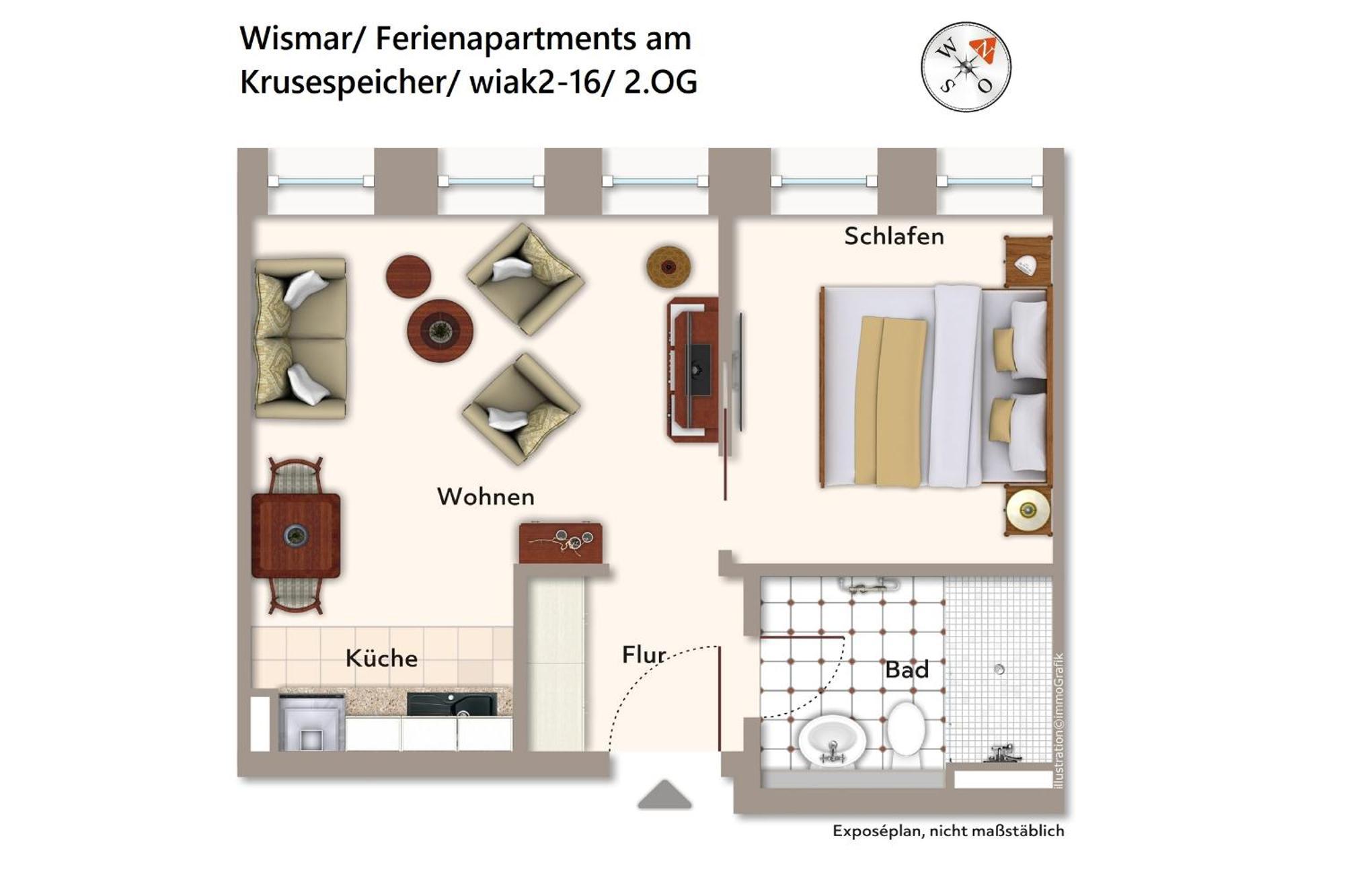 Ferienapartments Am Krusespeicher Ferienapartments Am Krusespeicher 2-16 Wißmar Dış mekan fotoğraf